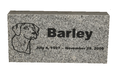 Dog Pet Marker - Barley